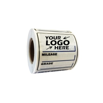 Oil Change Static Cling Stickers